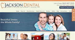 Desktop Screenshot of jacksondentalinc.com